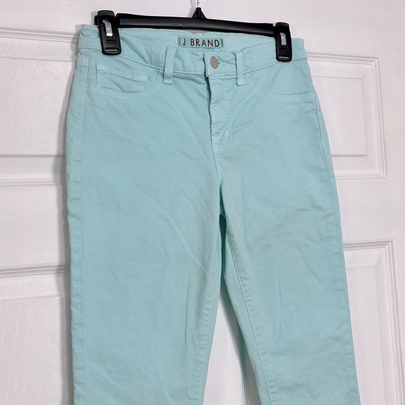 J Brand Aqua Mid Rise Skinny Leg Ankle Jeans Size 27 - Picture 8 of 14